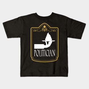 politician political politics Kids T-Shirt